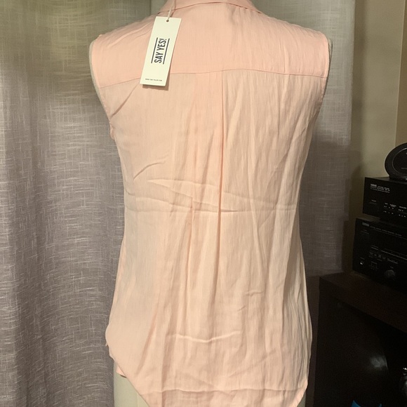 NWT Tom Tailor pink sleeveless blouse - Picture 4 of 8